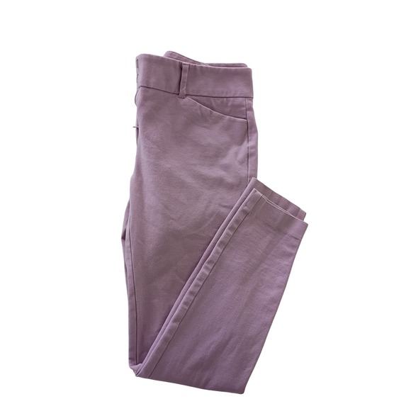 New‎ York Company Stretch Pink Cropped Career Pants Womens Size 2 - Picture 3 of 11